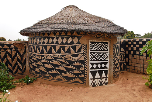 Burkina Faso: Traditional Hut in Tiebele