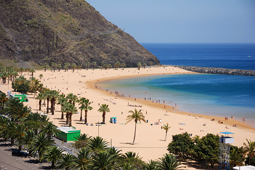 Canary Islands: Beach on Tenerife Island
